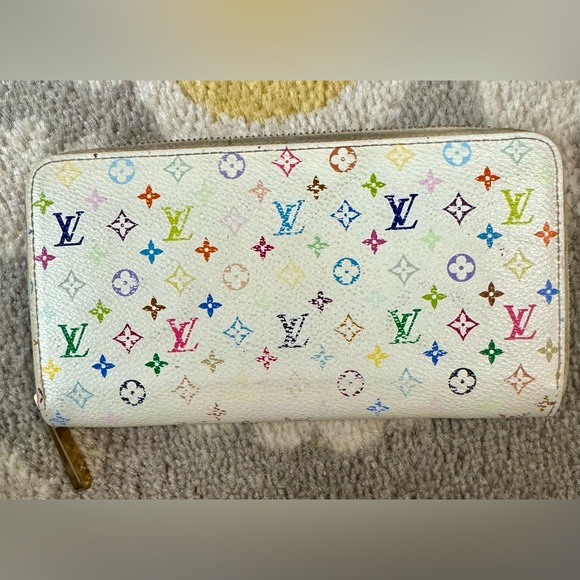 Louis Vuitton Murakami zip around wallet dust bag - Picture 2 of 14